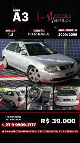 Audi A3 1.8 Turbo 5P Mec. 2000