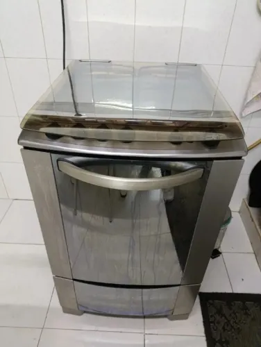 Fogão 4 Bocas Electrolux Inox Espelhado
