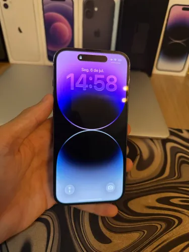 iPhone 14 Pro 128GB + Caixa e Nota fiscal