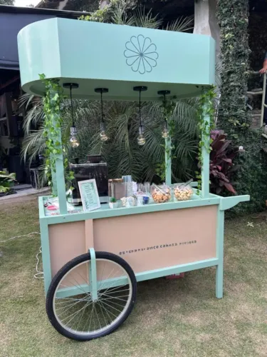 CARRINHO DE CAFÉ INSTAGRAMÁVEL GOURMET PARA EVENTOS, CASAMENTOS E CAFETERIA