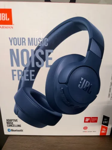 JBL Tune 770NC Azul (NA CAIXA / SÓ TESTADO) - Estado de Zero! 