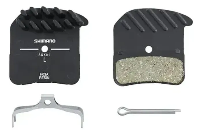 Par Pastilha de freio shimano ice tech 4 pistoes