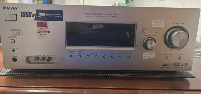 Receiver Sony STR-K880 6.1 1000W - Home Theater