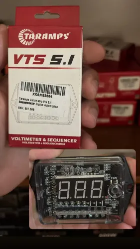 Voltímetro sequenciador taramps