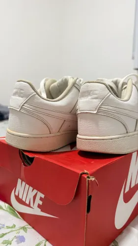Tênis Nike Court Vision LO NN Branco Original - Tam. 40 + Caixa