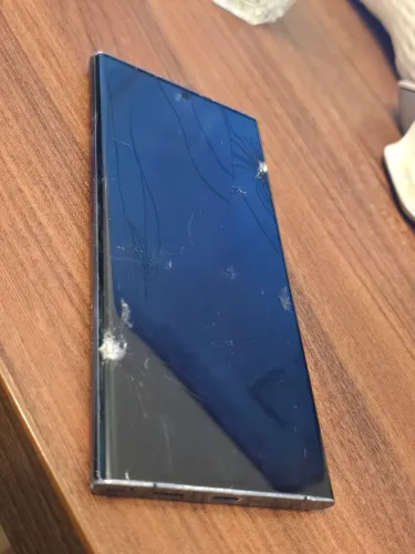 Celular samsung s22 ultra 256gb - tela trincada