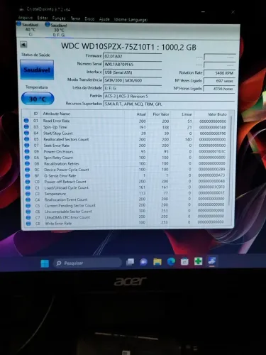 WDC 1000.2 GB várias marcas.