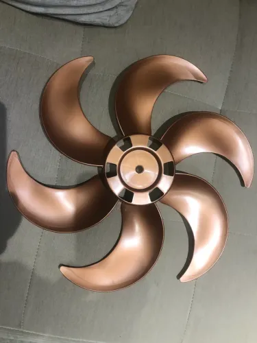 Hélice de reposição com 6 pás compatível com ventiladores VENTISOL Turbo 6 ou Steel