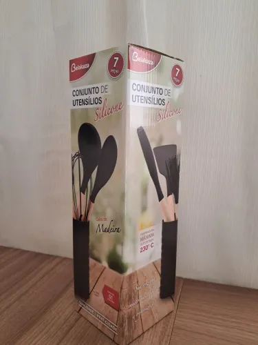 Conjunto de utensílios silicone