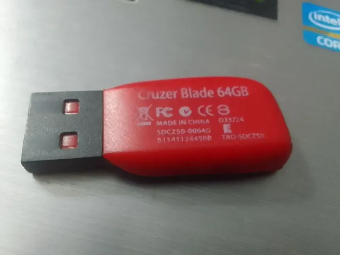 Pendrive cruzer 64gb