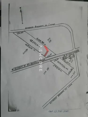 Lote em Estrada Aterrado do Leme - Santa Cruz - Rio de Janeiro/RJ