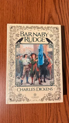 Livro Barnaby Rudge - Charles dickens - Vitorianos - LACRADO
