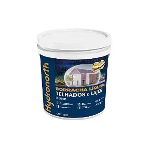 Impermeabilizante Hydronorth Telhados E Lajes Branco 16kg