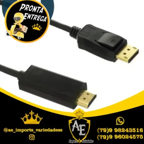 cabo display para hdmi