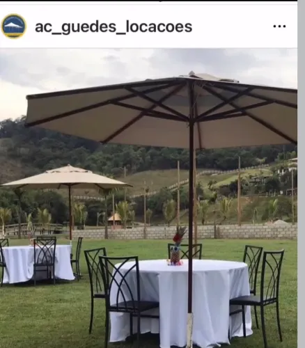 Locação Tenda e Ombrelones