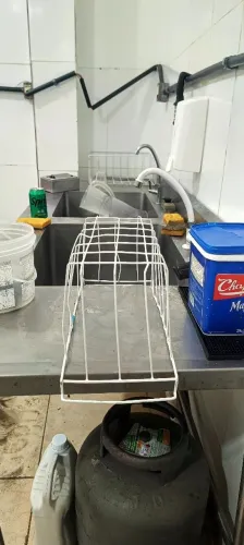Pia de inox 2,20x0,70cm