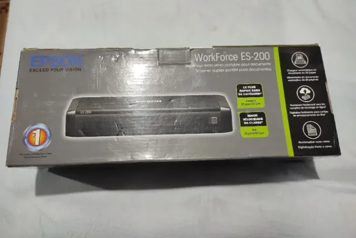 Scanner Portátil Epson WorkForce ES-200 - Novo na Caixa (Nunca Usado)