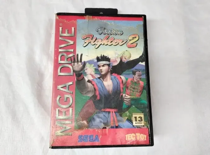 Virtua Fighter Original Para Mega Drive - Leia Descrição