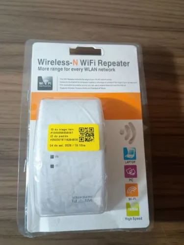 Repetidor de sinal de Wi-fi - novo