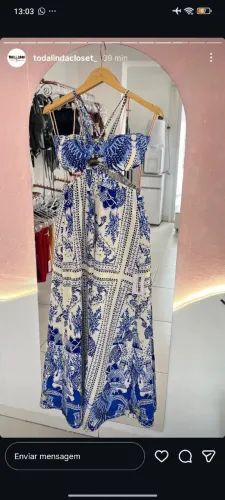 Vestido azul
