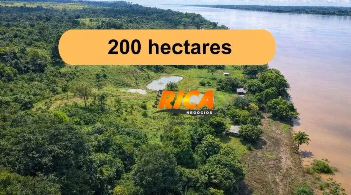 Vende se excelente fazenda em Rondônia  736 hectares às margens do Rio Madeira