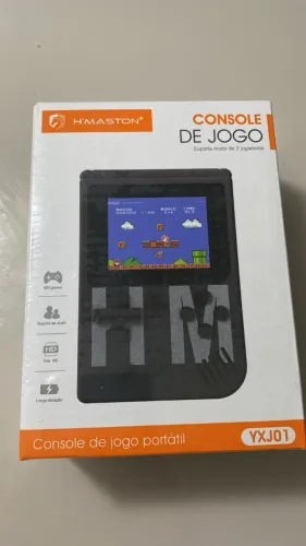 Console de Jogos Portatil - Video Game de Mão 400 Jogos Retro - Hmaston YXJ01 -Entregamos