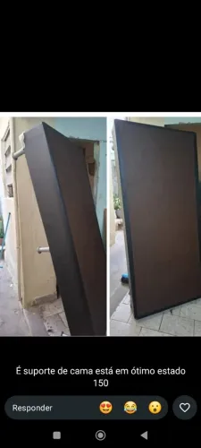 Cama de solteiro só a base