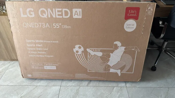 Vendo TV LG QNED 55 polegadas