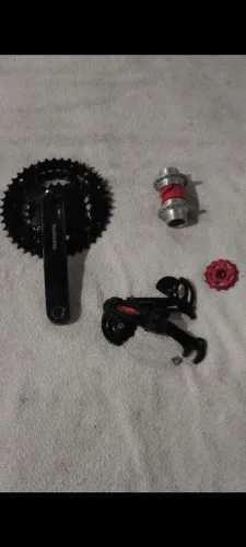 Kit de marcha, e cubo separados,