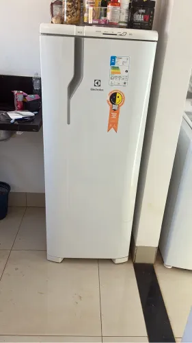 Geladeira RE31 1 Porta Branca 240L Degelo Pratico Manual