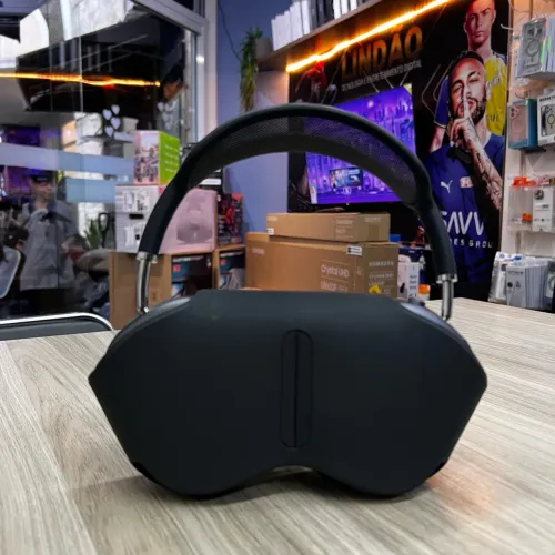 LOJA FÍSICA. AIRPODS MAX 1 LIGHTNING PRETO | EM PERFEITO FUNCIONAMENTO. RETIRE HOJE