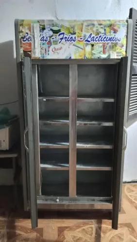 Vitrine expositora de duas portas fricon 600 litros