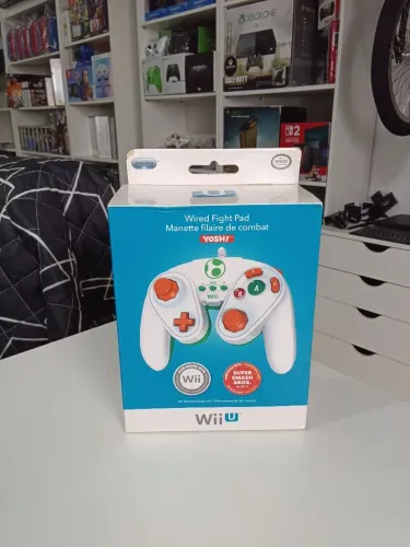 Vendo Controle PDP Wired Fight Pad edição Yoshi Nintendo Wii U Lacrado 