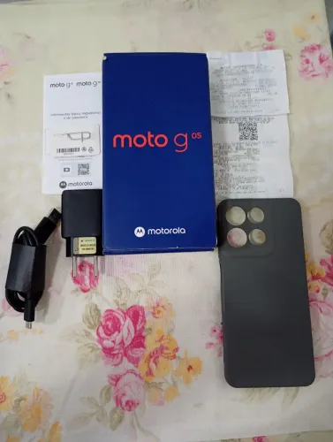 MOTO G05 NA GARANTIA 256 GB COMPLETO/NOVO