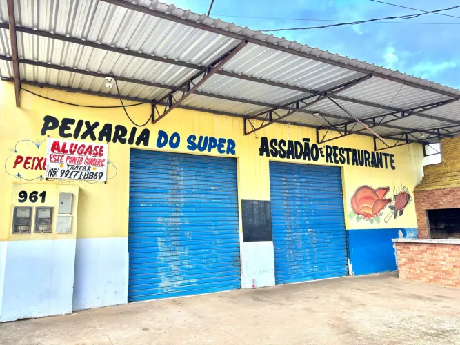 Aluga-se Ponto Comercial no Bairro Doutor Silvio Leite em avenida Movimentada 