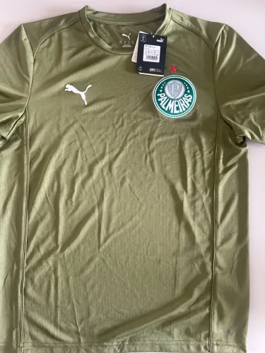 Camisa Casual Palmeiras - 2025 Verde Musgo Nova