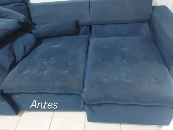 Higienização e limpeza de estofados