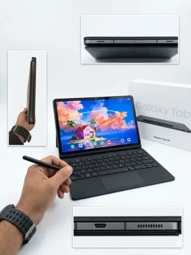 TAB S9 SEMINOVO 256GB + CAPA TECLADO ORIGINAL