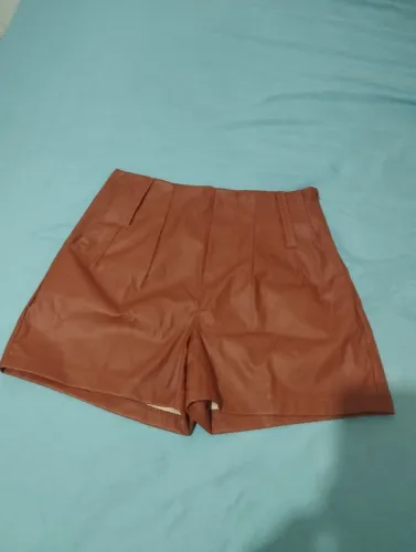 Short em courino/napa