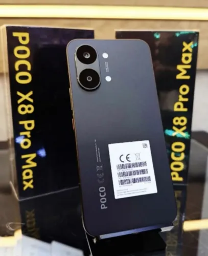NOVO POCOPHONE X8 PRO MAX 5G 512GB LACRADO PRETO NOVO NA CAIXA