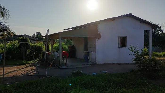 Casa localizada na comunidade de Cristo Rei, curuauna.