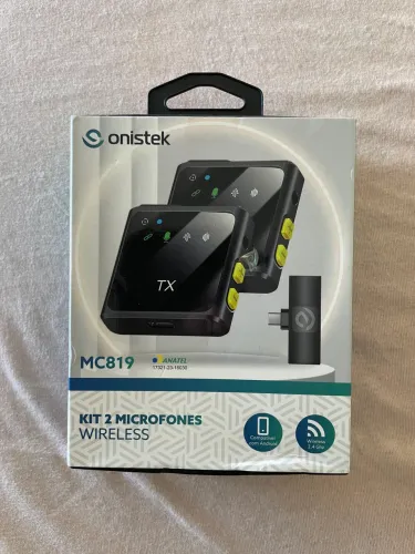 Microfone Lapela