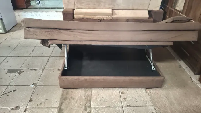 SOFÁ CAMA BAÚ CONSERVADO