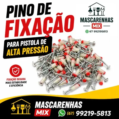 Pinos de Fixação para Pistola de Alta Pressão Kit com 100 Und Cod: 0173