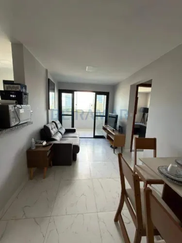 Apartamento Mobiliado de 2 Quartos com Ar-Condicionado e Lazer no Residencial Ventura - Sa