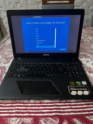 Notebook Gamer Samsung Odyssey i5 + GTX1050