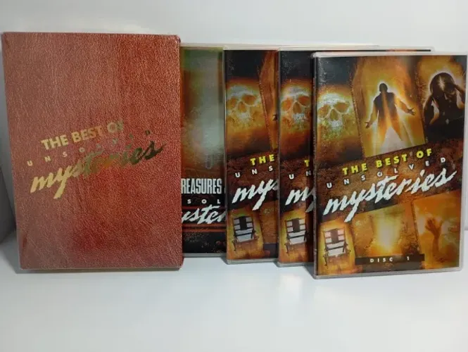 dvd The Best of Unsolved Mysteries by Robert Stack importado raridade