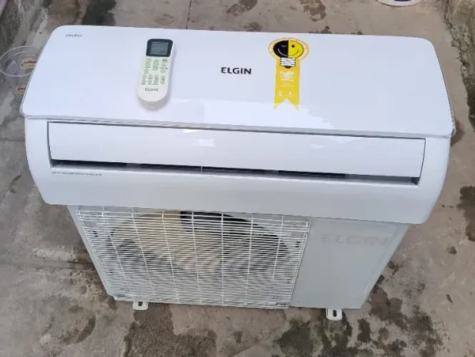 Ar condicionado ja instalado Elgin 9mil BTUs