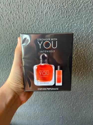 Perfume Emporio Armani Stronger With You Intensely 115ml - Novo/Lacrado