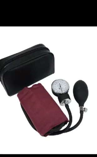 Kit Enfermagem Com Aparelho De Pressão E Estetoscópio Rappaport Vinho